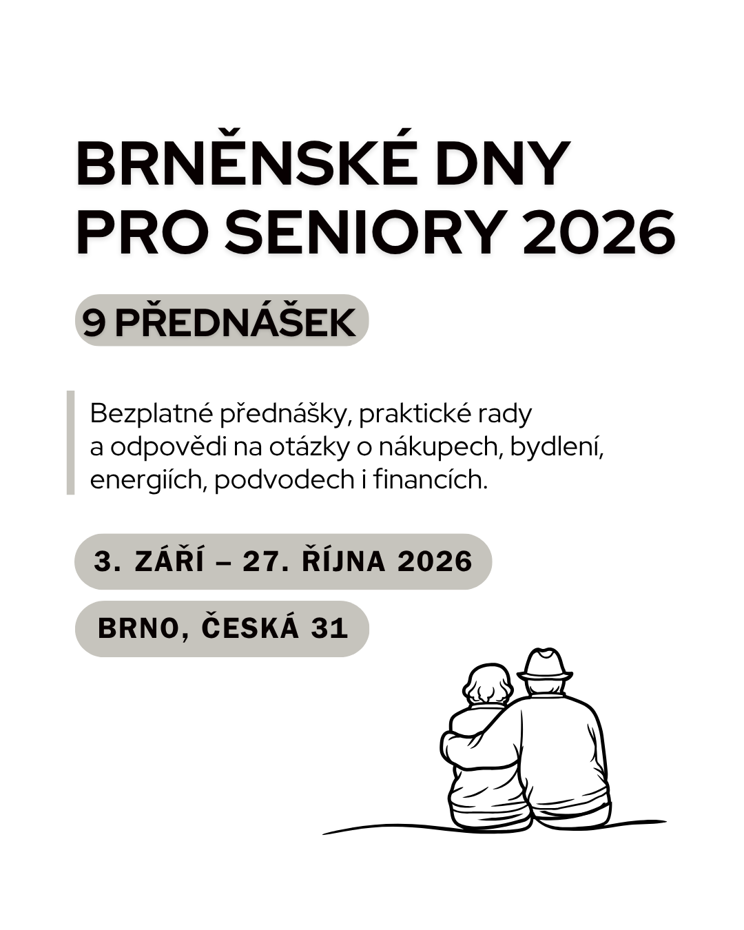 Brněnské dny pro seniory 2026